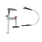 Maxbell Maxbell Portable 360 Degree Adjustable Aluminium Alloy Raft Boat Fishing Rod Holder with Clamp