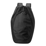 Maxbell Drawstring Backpack Fitness Drawstring Gym Bag for Shopping Badminton Tennis Black