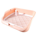 Maxbell Pet Dog Toilet Portable for Small and Medium Dogs Accessories Trainer Corner Pink