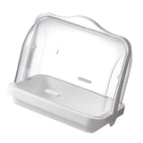 Maxbell Bread Storage Box Transparent Dessert Holder for Bedroom Living Room Large