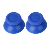 Maxbell 1 Pair of Joystick Thumbstick Thumb Stick for Sony PlayStation 4 PS4 Controller - Blue+Pair of Joystick Thumbstick Cap Caps for Sony PlayStation 4 PS4 Controller - Blue