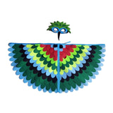 Maxbell Kids Animal Birds Wings Cloak Set Fun for Pretend Play Party Gift Masquerade Style C