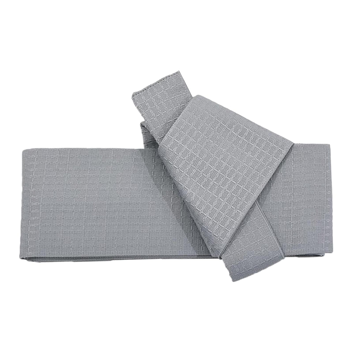Kimono Obi Belt for Men Practical Polyester Comfortable Portable Yukata Belt Gray