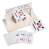 Maxbell Face Changing Block Game Preschool Wood for 36 Months and above Preschoolers