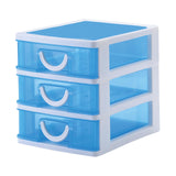 Maxbell Sundries Vanity Organizer Desk Room Jewelry Home Bathroom Make up Organizers blue