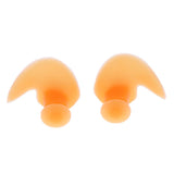 Maxbell Maxbell Swimming Ear Plug Silicone Ears Plugs Earplugs for Hearing Protection Orange