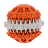 Maxbell Maxbell Toothed Design Pet Dog Cat Chewing Toy Interactive Training Ball Orange - L