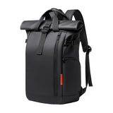 Maxbell Laptop Backpack Men Water Resistant Rucksack for Backpacking Shopping Travel Black