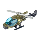 Maxbell Diecast Alloy Helicopter Ornament for Kids Adults Birthday Gift Airplane Toy green