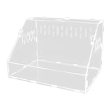 Maxbell Reptile Breeding Box Transparent Snake Breeding Box for Snake Frogs Scorpion S