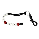 Maxbell 3pcs Golf Stroke Bead Score Counter Golf Accessory Training Aids Black Pink