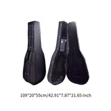 Maxbell Folk Guitar Bag Hardshell with Foam Lining Guitar Gig Bag for Guitar Players 39in