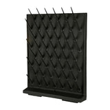Maxbell Lab Drying Rack Fast Drainage Glassware Drying Rack for Lab Glassware Black
