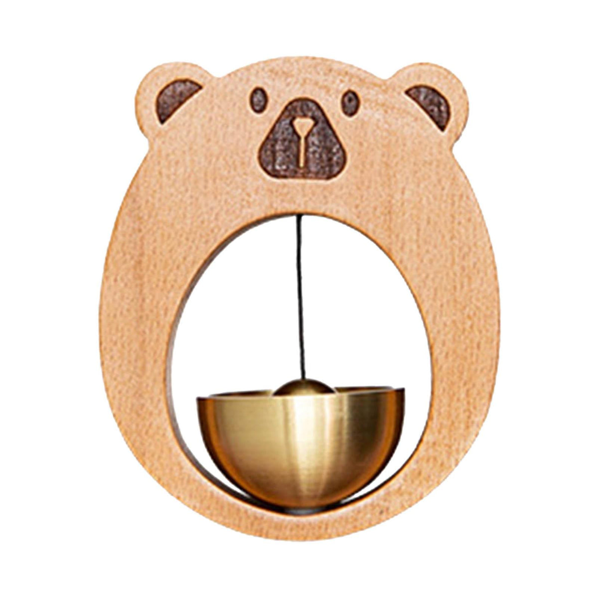 Maxbell Maxbell Magnetic Shopkeepers Bell Wood Entrance Bell Cute for Restaurant Barn Coffee