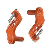 Maxbell 2Pcs T Post Gate Hinge Pins Steel Heavy Duty Gate Hanger for Garden Backyard