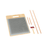 Maxbell Wool Blending Board Making Mixing Craft Carding Brush Set with stand