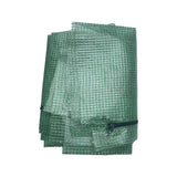 Maxbell Greenhouse Replacement Cover Stable Temperature Control Protection PVC Cover Green Mesh Cover