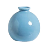 Maxbell Plant Pot Home Table Centerpiece Desktop Small Bookshelf Ceramic Flower Vase Blue