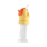 Maxbell 2 in 1 Water Bottle Straw Cap Water Bottle Straw Lid for Infants Kids Adults Red