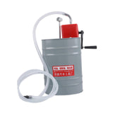 Transmission Oil Filling Pump Easy to Use Oil System Tool Oil Filling Barrel A Gray