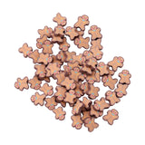 Christmas Gingerbread Men Ornaments Soft Clay Art for Necklaces Bracelets 1000 g