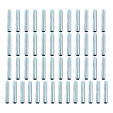 50Pcs Camping Tent Pole Connector Parts for Outdoor Camping Canopy Traveling 0.7cm