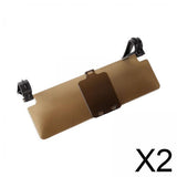Maxbell 2xCar Anti Glare Sun Visor Extension 2 in 1 Day and Night Use for Driving