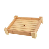 Maxbell Bamboo Sushi Plate Decorative Tableware Food Platter Kitchen Restaurant Home 30cmx25cmx7.5cm