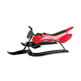 Snow Sled Boys for Downhill Portable Outdoor Activities Games Ski Sled Red