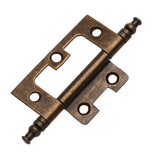 Maxbell 10x Antique Bronze Flush Hinge with Finial