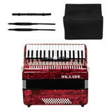 Maxbell 34 Button Accordion Piano Accordion Instrument for Kids Students Music Lover