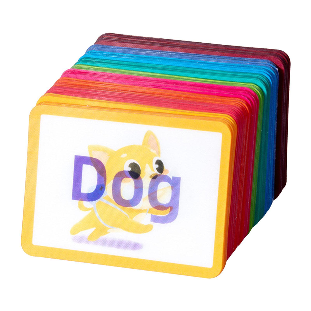 Maxbell 100Pcs 3D Visual Change Cognitive Card Preschool Game Educational Flashcards