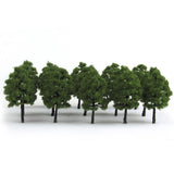 Maxbell 8x20x Model Trees Scenery 1:100 HO Scale Tree Landscape Layout Dark Green