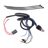 Maxbell 12V Air Loud Wiring Harness Relay Kit Grille Mount for Car Truck Sturdy