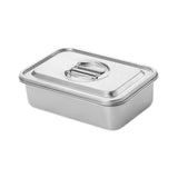 Maxbell Covered Cake Pan Rectangular DIY Baking Pan Cookie Pan for Brownie Pastries 23cmx15.5cm