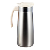Stainless Steel Water Jug Teapot Lemonade Kettle for Milk Drink Hot and Cold White