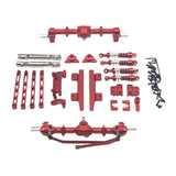 Maxbell RC Car Upgrade Spare Kits Replace RC Upgrade for 1/12 MN82 LC79 RC Hobby Car red