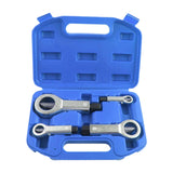 Maxbell 4x Nut Breaker Screw Splitter for Removing Broken and Damaged Nuts Workshops Blue Storage box