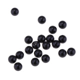 Maxbell 20 Piece Stainless Steel Piercing Jewelry 4mm Balls fit 16 Gauge Black - Aladdin Shoppers