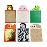 Maxbell 6Pcs Sensory Mats Animal Sensory Tiles for Exploration Fine Motor Playgroups