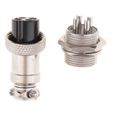 Maxbell Pair GX16 4Pins Waterproof Male Female Panel Metal Aviation Wire Connector - Aladdin Shoppers