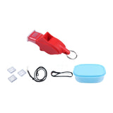 Maxbell Sports Whistle Lightweight Portable with Lanyard for Referees Soccer Outdoor Red