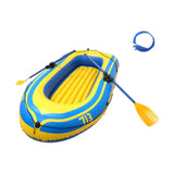 Maxbell Inflatable Boat for Pond Lakes Rivers PVC Kayaking for Families Adults Kids yellow