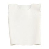 Maxbell 1/12 White Vest Decoration Miniature Model for 6in Doll Model Action Figures