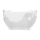 Maxbell Rice Paper Water Bowl Rice Paper Box Non Slip Egg Roll Wrappers Holder Clear