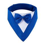 Maxbell Dog Bandana Puppy Soft Dog Kerchief for Halloween Holiday Children's Day Blue