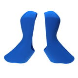 Maxbell 2Pcs Cycling Accessories Scratch Resistant Non-slip Bike Shifter Lever Cover blue
