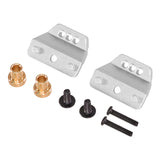 Maxbell 1/12 RC Car Shock Absorber Brackets Easy to Install for MN82 LC79 MN78 MN168 Silver