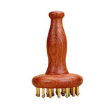 Maxbell Wooden Massage Brush Muscle Relaxation Body Massager for Shoulder Legs Thigh