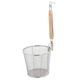Hot Pot Colander Hanging Hole Mesh Pasta Basket for Restaurant Chips Chicken 14cm mesh mouth
